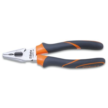 1150HPC/180 Robusztus kombinált fogó integrált vágó éllel és decentralizált csappal krómozott, polírozott kétkomponensű markolat szabad csukló