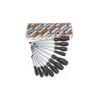 1243/S11 11 darabos acélfejű csavarhúzó készlet