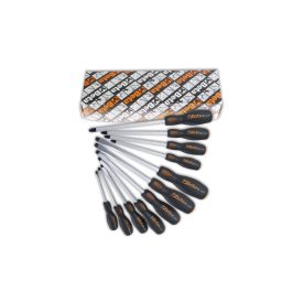 1243/S11 11 darabos acélfejű csavarhúzó készlet