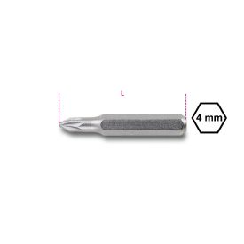   1256PZ 0 4 mm betét Pozidriv® - Supradriv® illesztésű csavarokhoz