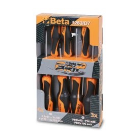 1263/D7 Csavarhúzókészlet (1262, 1264), 7 darabos