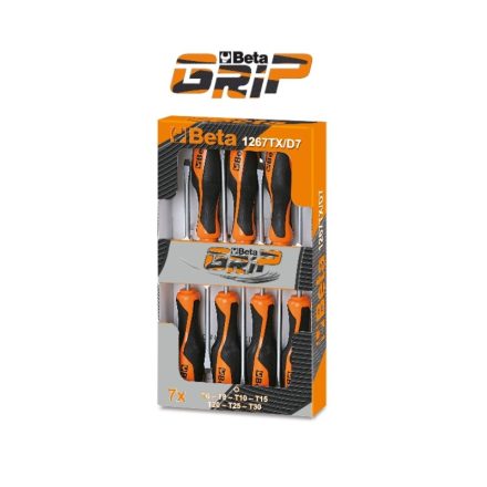 1267Tx/D7 7 részes imbusz-csavarhúzó szerszám készlet Torx® csavarokhoz