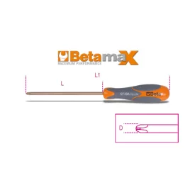   1272BA 1X5X100 Csavarhúzó Phillips®-csavarokhoz, szikramentes