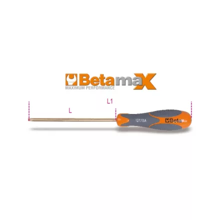 1277BA/TX30 Imbusz-csavarhúzó Torx® csavarokhoz, szikramentes