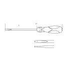 1294 2,5x60 Csavarhúzó hernyócsavarokhoz