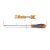 1297Tx-L/30 Imbusz csavarhúzó Torx® csavarokhoz, hosszú krómozott, fekete fej