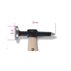 1353 Karosszériakalapács, kerek lapos fejjel, fanyéllel