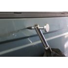 1360/K6 Sík kerek fejű alumínium kalapács, cserélhető műanyag hegyek és metszőtű