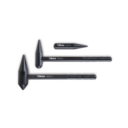 1360/KP3  Gömbfejű kalapács, cserélhető hegyek és metszőtűk, műanyag