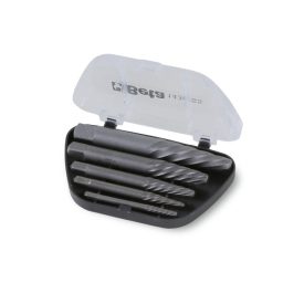   1430/S5 5 részes törtcsavarkiszedő szerszám készlet ötvözött acélból (1430/.. cikk) kofferban