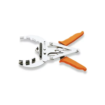 1445/2 Dugattyúgyűrű fogó, nikkelezett műanyag bevonatú szárral