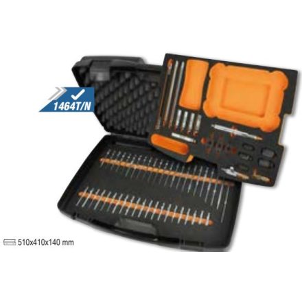 1464CBD/N Adapterkészlet diesel- és benzinmotorok kompresszió méréséhez, a 1464T és 1464T/N teszterhez