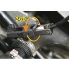 1472FC/L 360°-ban állítható fejű fogó flexibilis hosszabbítóval, Clic® bilincsekhez