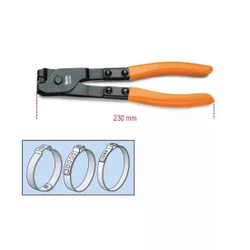   1473A OETIKER® szemesbilincs összehúzó fogó, barnított, PVC-bevonatú szárral