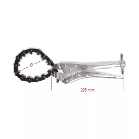 1476 Állítható kipufogó csővágó fogó, krómozott