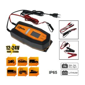   1498H/8A Többfunkciós elektronikus akkumulátortöltő, 12-24V