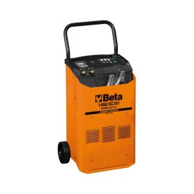   1498/SC341 Kerekes akkumulátortöltő / gyorsindító, 12/24V