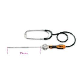   1499 Sztetoszkóp, acélszonda és fülhallgató, nylon nyéllel