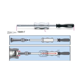 1540 Lehúzókalapács, galvanizált