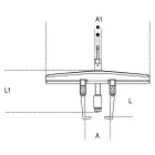 1580/8I Kétkörmös csapágylehúzó hidraulikus rásegítéssel, galvanizált