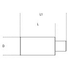 1589PI/50 Toldat a hidraulikus lehúzó tengelyhez