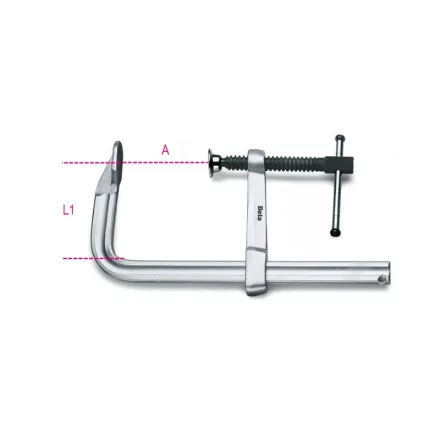 1595 250 Gyors párhuzamszorító, horganyzott