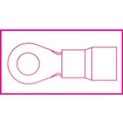 1602 Saruzófogó szigetelt kábelsarukhoz, könnyített kivitel, műanyag szárral