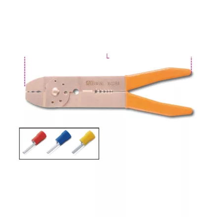 1602BA Saruzófogó szigetelt kábelsarukhoz, könnyített kivitel, szikramentes