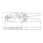 1608 Saruzófogó szigetelt kábelsarukhoz, nyomásszabályzóval