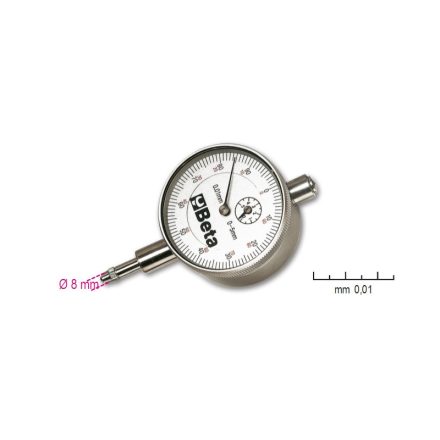 1662/1 Mérőóra, kemény műanyag dobozban, pontosság 0.01 mm