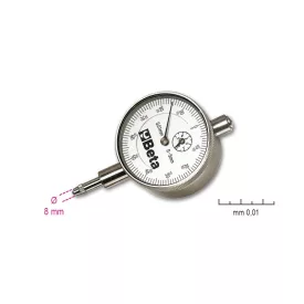   1662/2 Mérőóra, kemény műanyag dobozban, pontosság 0.01 mm