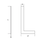 1670 100 Precíziós derékszög acélból, köszörült