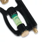 1674C 300 Asztalos derékszög acélból, vízmértékkel