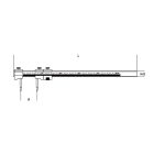 1680 500 Jelölő körző, edzett acéltest és hegyek