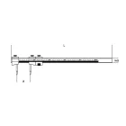 1680 500 Jelölő körző, edzett acéltest és hegyek