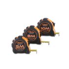 1691MG Mágneses mérőszalag ütésálló ABS ház, acélszalag, II. pontossági osztály - 10 méteres