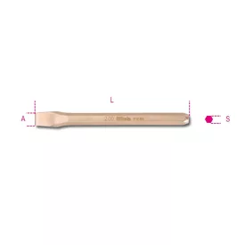 1701BA 150 Hatszögű laposvágó, szikramentes