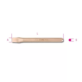 1701BA 200 Hatszögű laposvágó, szikramentes