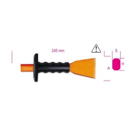 1702N/PM 50 Széles laposvéső kézvédővel