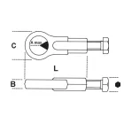 1709/10 Csavaranyavágó, galvanizált
