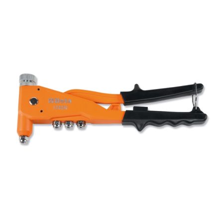 1742N Szegecsanyaroppantó, 4 db tartalék betéttel és 4 pinnel (1x, M3, M4, M5, M6)