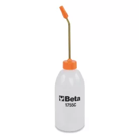 1755C 500  Olajozó műanyagkanna, ívelt csővel