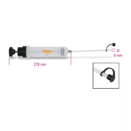 1756V Polipropilén olajbefecskendező 200 ml