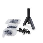 1764/K5 Kézi szegecselő műanyag szegecsekhez 4x10 különböző méretű szegeccsel szállítva