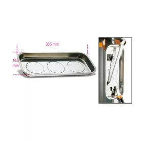   1767PMR Műanyagtálca kis tárgyak elhelyezésére, mágneses, téglalapalakú 