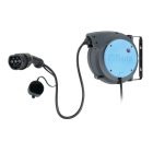 1845EM/3 Automata kábeldob 3Gx2,5 mm2 kábellel és elektromos járművek töltésére szolgáló TYPE 2 csatlakozóval