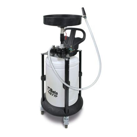 1877P Kocsis fáradtolajgyűjtő polietilén tartállyal