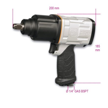 1927OLS OLAJ NÉLKÜLI irányváltós ütvecsavarbehajtó, alumíniumötvözet test
