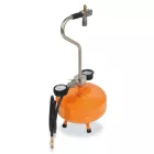 1950GPP Automatikusan és manuálisan feltölthető, hordozható tömlőfúvató levegőpisztollyal