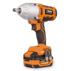 1984/K600 Irányváltós ütvecsavarbehajtó, 20 V, szénkefe nélküli motor, 1/2” csatlakozó - 600 Nm